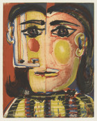 Pablo Picasso. Head of a Woman No. 5, Portrait of Dora Maar (Tête de femme No. 5, portrait de Dora Maar). 1939