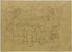 Le Corbusier (Charles-Édouard Jeanneret). Still Life with Objects. 1923