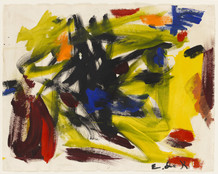 Elaine de Kooning. Bullfight. 1960