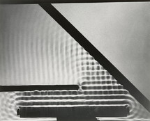 Berenice Abbott. Photogram: Wave Pattern, MIT. 1958-61