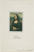 Marcel Duchamp. L.H.O.O.Q. Shaved. 1965