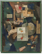Kurt Schwitters. Merz Picture 32 A. The Cherry Picture (Merzbild 32 A. Das Kirschbild). 1921