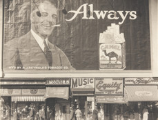 Ralph Steiner. "Always Camel" Cigarettes. 1922