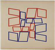 Hélio Oiticica. Metaesquema No. 4066. 1958