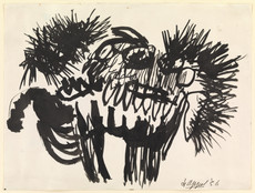 Karel Appel. Beast. 1956