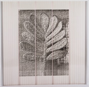 Herzog &amp; de Meuron, Basel, Jacques Herzog, Pierre de Meuron, Karl Blossfeldt. Facade Panel from the Ricola Europe Factory and Storage Building, Mulhouse-Brunnstatt, France. 1992-93