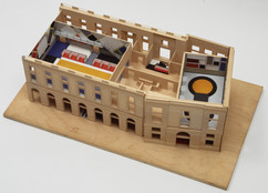 Theo van Doesburg. Café Aubette, Strasbourg, France. 1927