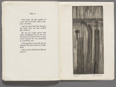 Louise Bourgeois. Plate 9 of 9, from the illustrated book, He Disappeared into Complete Silence, first edition (Example 1). 1947