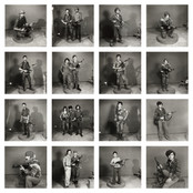 Akram Zaatari. After They Got the Right to Arms. Fourteen young men posing with guns.. early 1970s/2006