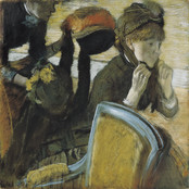Hilaire-Germain-Edgar Degas. At the Milliner's (Chez la modiste). c. 1882