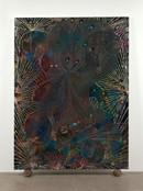 Chris Ofili. Prince amongst Thieves. 1999