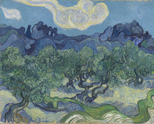 Vincent van Gogh. The Olive Trees. Saint Rémy, June-July 1889
