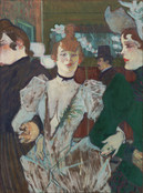 Henri de Toulouse-Lautrec. La Goulue at the Moulin Rouge. 1891–92