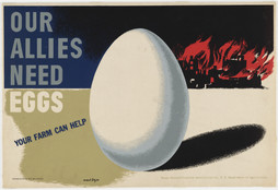 Herbert Bayer. Our Allies Need Eggs, Your Farm Can Help. c. 1942