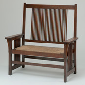 Gustav Stickley. Settee. 1905