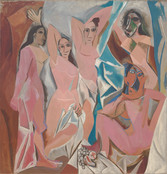 Pablo Picasso. Les Demoiselles d'Avignon. Paris, June-July 1907